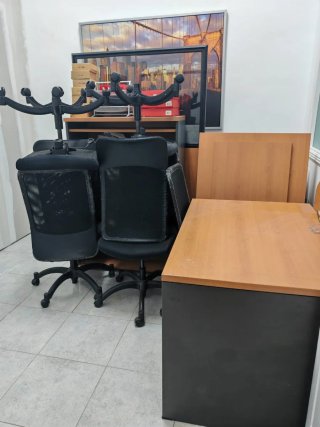 Conjunto 6 Sillas y 6 Mesas Oficina  EN TENERIFE