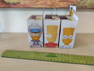 3 Mini Action Figure Bart Simpson Jakks