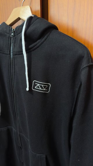 Sudadera PBS con cremallera Talla L