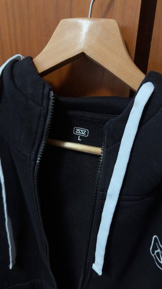 Sudadera PBS con cremallera Talla L