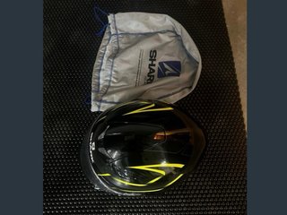 Casco Integral Shark Negro/Amarillo