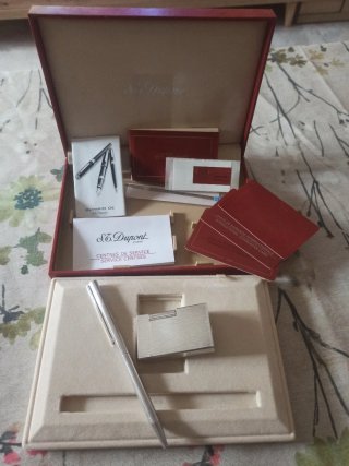 Set Lujo S.T. Dupont París - Encendedor Línea 1
