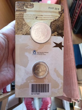 Monedas FNMT Aniversario Unión Económica europea