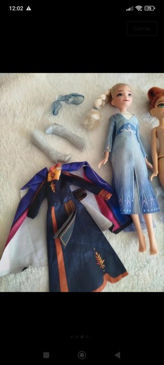 Muñecas Elsa y Anna Frozen