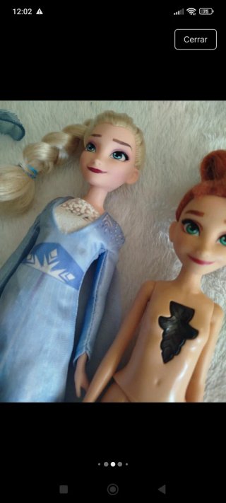 Muñecas Elsa y Anna Frozen