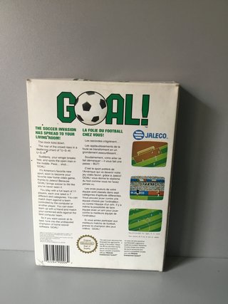 Videojuego Goal! Jaleco nintendo nes