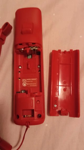 Controller Wii Rosso + Nunchuk Motion Plus Incluso