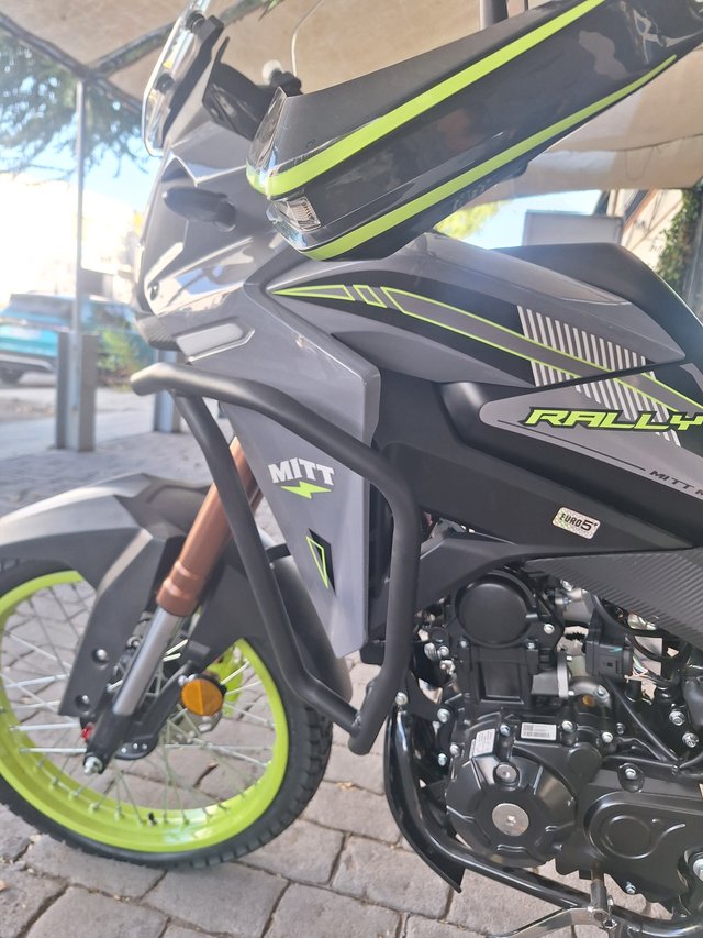 MITT RALLY 125 Adventure Negra/Verde