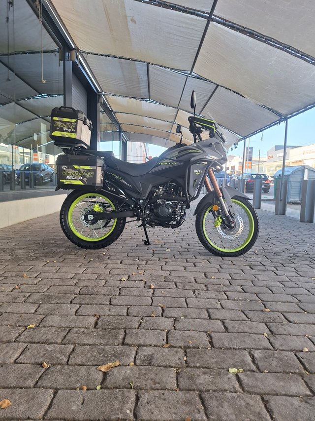 MITT RALLY 125 Adventure Negra/Verde