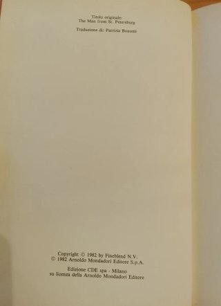 Ken Follett, L'uomo Di Pietroburgo