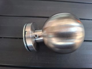 Pomo Puerta Fijo JNF Acero Inoxidable 4 unidades