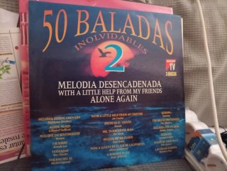 Vinilo 50 Baladas Inolvidables 2 - 3 Discos