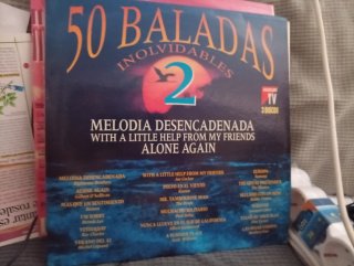 Vinilo 50 Baladas Inolvidables 2 - 3 Discos