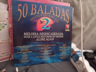 Vinilo 50 Baladas Inolvidables 2 - 3 Discos
