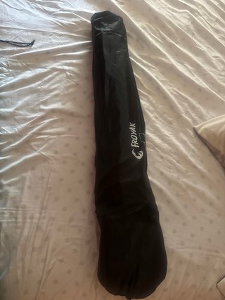 Silla Plegable Camping Froyak Negra y Gris