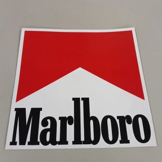 2 Pegatinas Marlboro Rally 22x22cm Nuevas