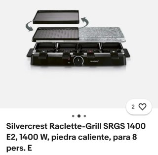 Plancha Eléctrica Silvercrest RG 9645