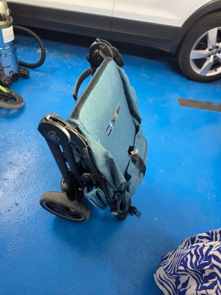 Silla de paseo azul Be Cool