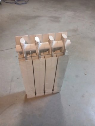 Radiador blanco