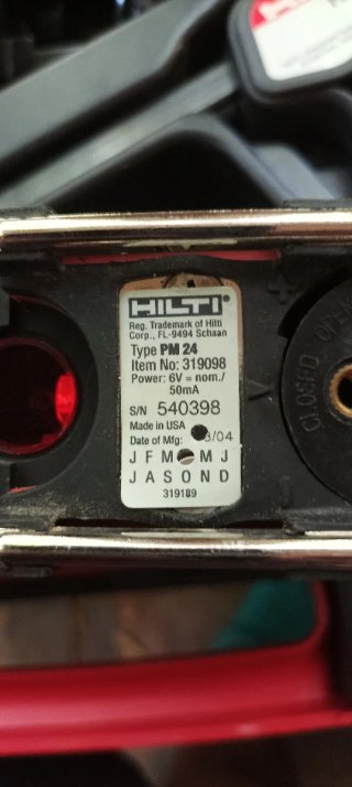 Nivel Láser Hilti PM 24