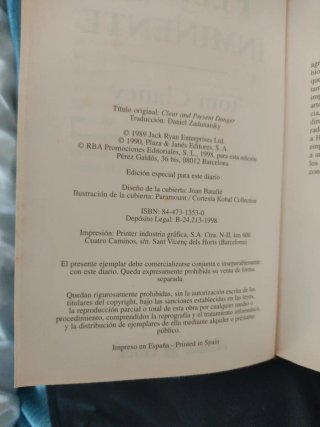 Peligro inminente