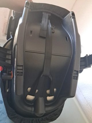 Silla de coche para bebé negra