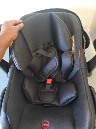 Silla de coche para bebé negra