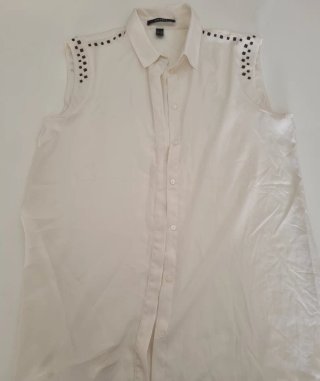 Camisa Esprit S/M con tachuelas