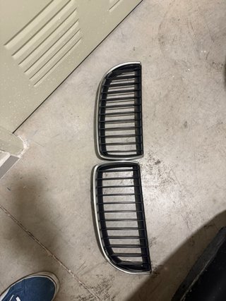 Rejillas Parachoques BMW E90 Cromadas