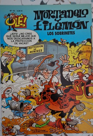 Mortadelo número 19 los sobrinetes