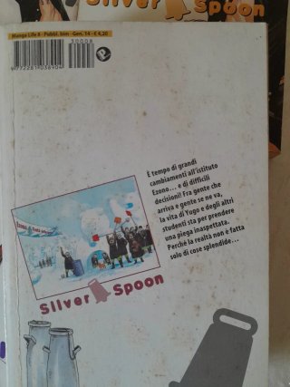 Manga Silver Spoon 1.3.5.6.8 ITALIANO Gin no Saji