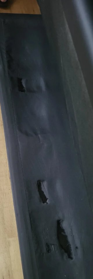 Sofá Cama Piel Negra 3 Plazas Clic-Clac