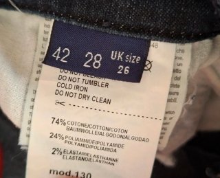 Jeans Trussardi donna blu