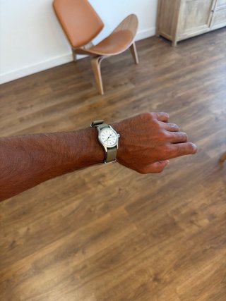Reloj Hamilton Khaki Cuarzo Cristal Nuevo Titanio