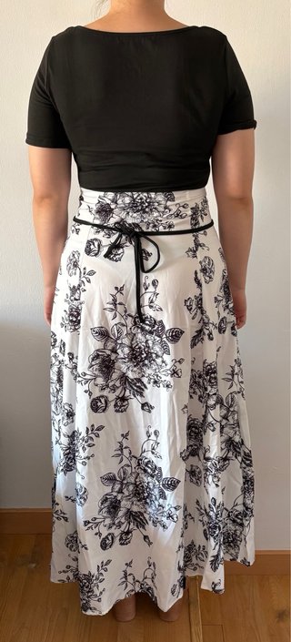Vestido estampado floral talla S