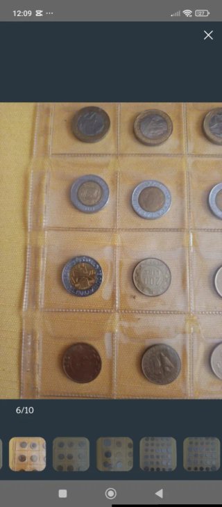 Lote monedas Liras Italia