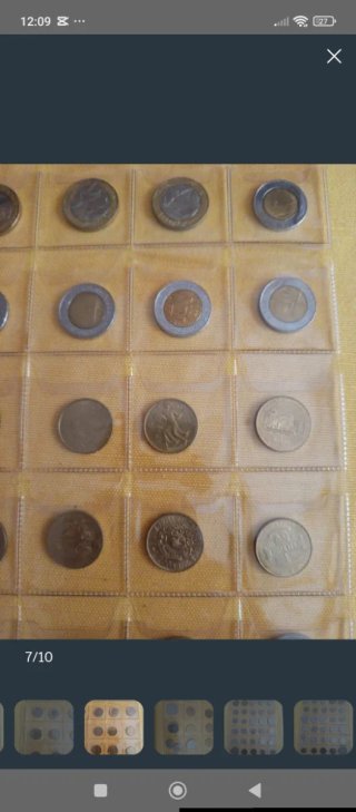 Lote monedas Liras Italia