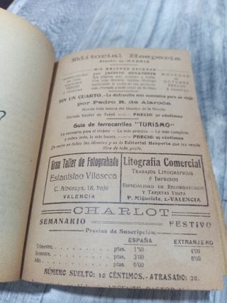 Novela coleccionable del año 1917
