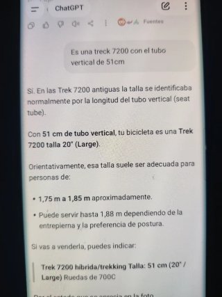 Bicicleta Trek 7200