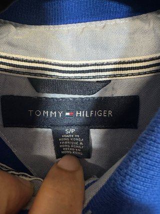 Polo Tommy Hilfiger Azul Royal Talla S