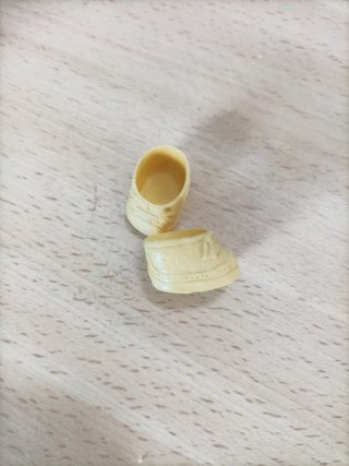 Zapatos originali per bambole anni '80