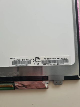 Pantalla Lenovo T450 N140FGE