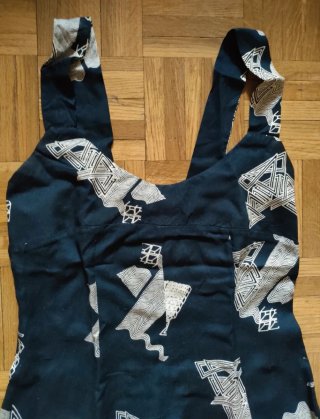 alpargatas altas + vestido mini | azul marino
