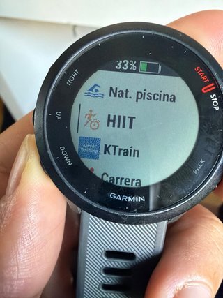 Reloj Garmin For Runner 165 Gris