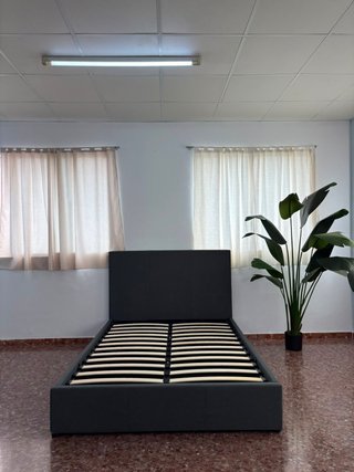 Canapé Abatible Gris - ENTREGA GRATIS!