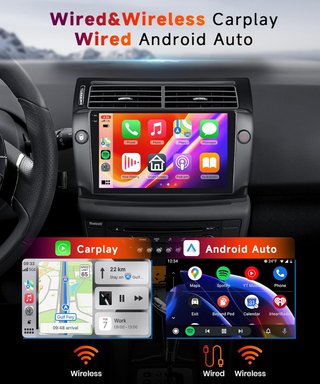 Carplay Radio Coche para Citroën C4 2004-2010