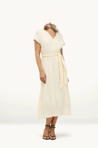 Vestido beige