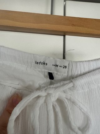 Falda larga blanca Lefties Talla M