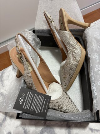 Zapatos de tacón Ezzio piel serpiente