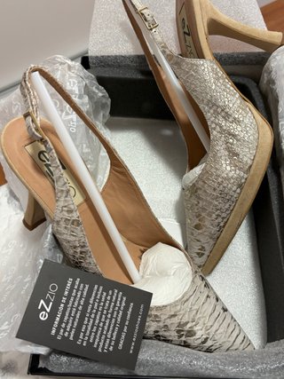 Zapatos de tacón Ezzio piel serpiente